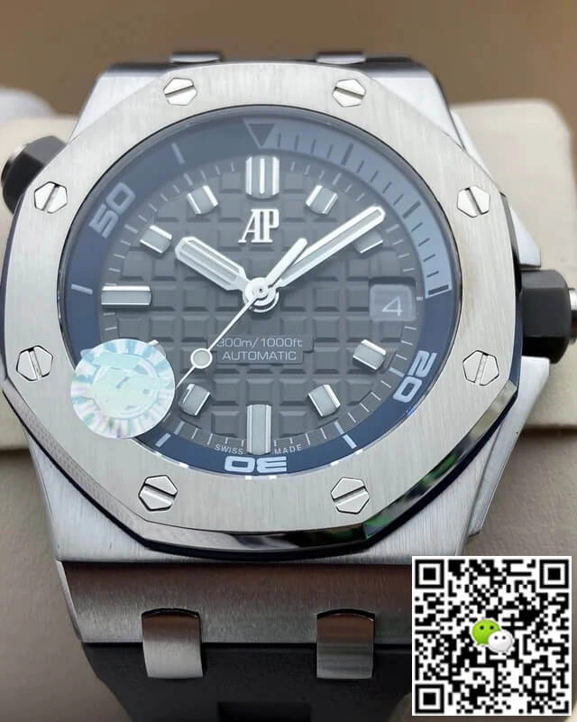 Audemars Piguet Royal Oak Offshore 15720ST.OO.A009CA.01 ZF Factory 1:1 Best Edition Replica Watch Gray Stainless Steel Strap